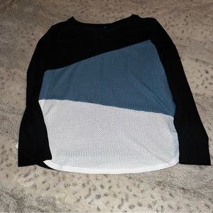 SHEIN Long sleeve, three color shirt